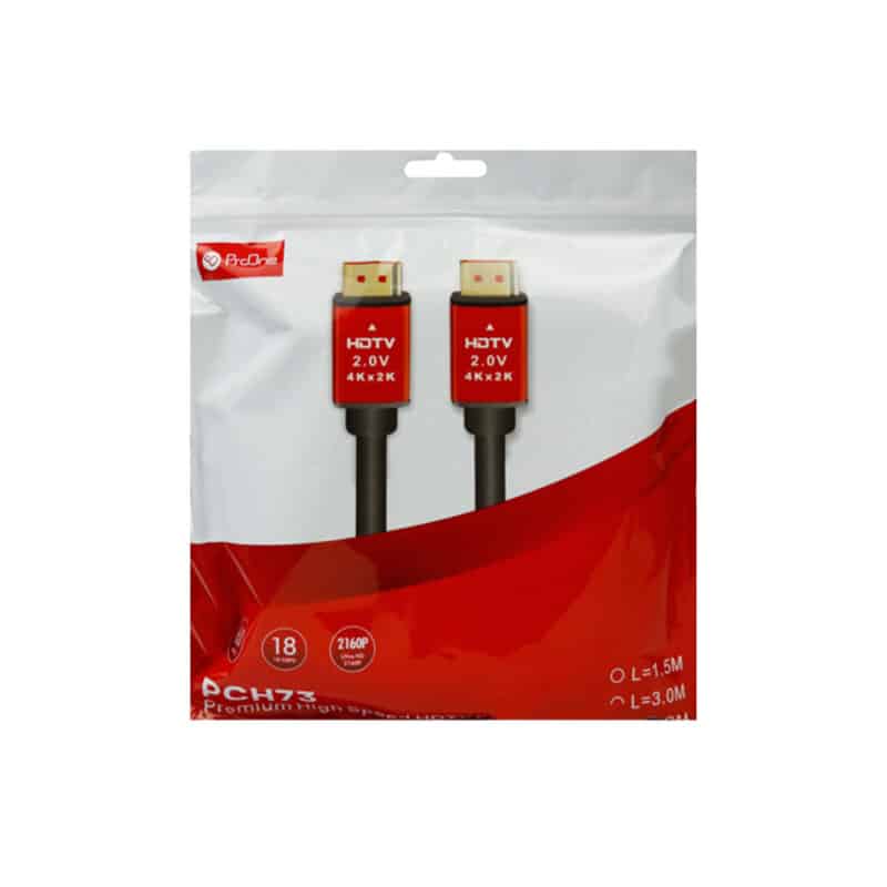 کابل HDMI پرووان مدل PCH73 طول 3 متر - 