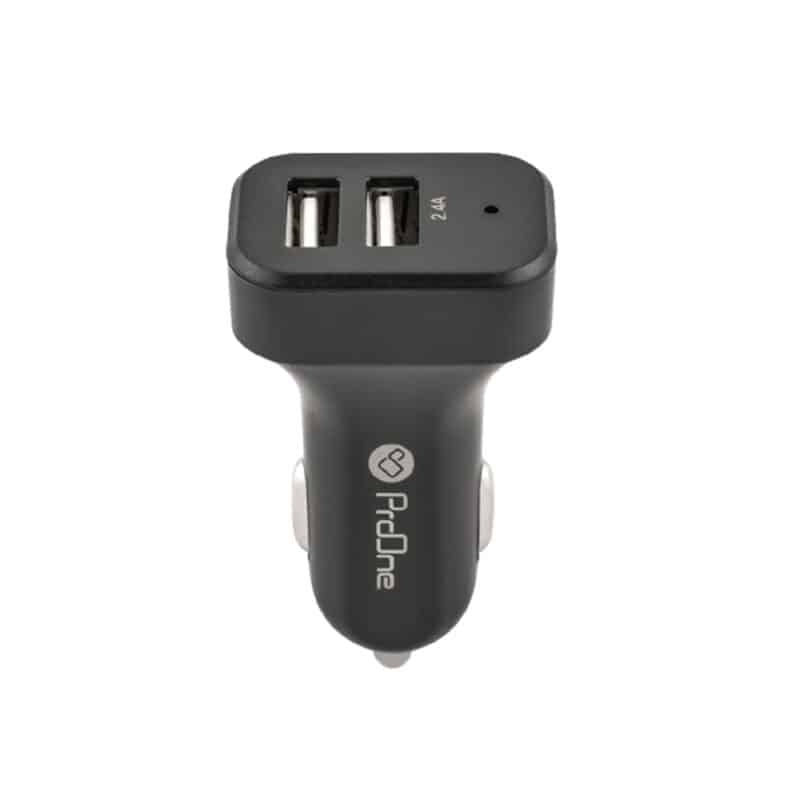 شارژر فندکی پرووان مدل PCG16 به همراه کابل تبدیل MicroUsb - 