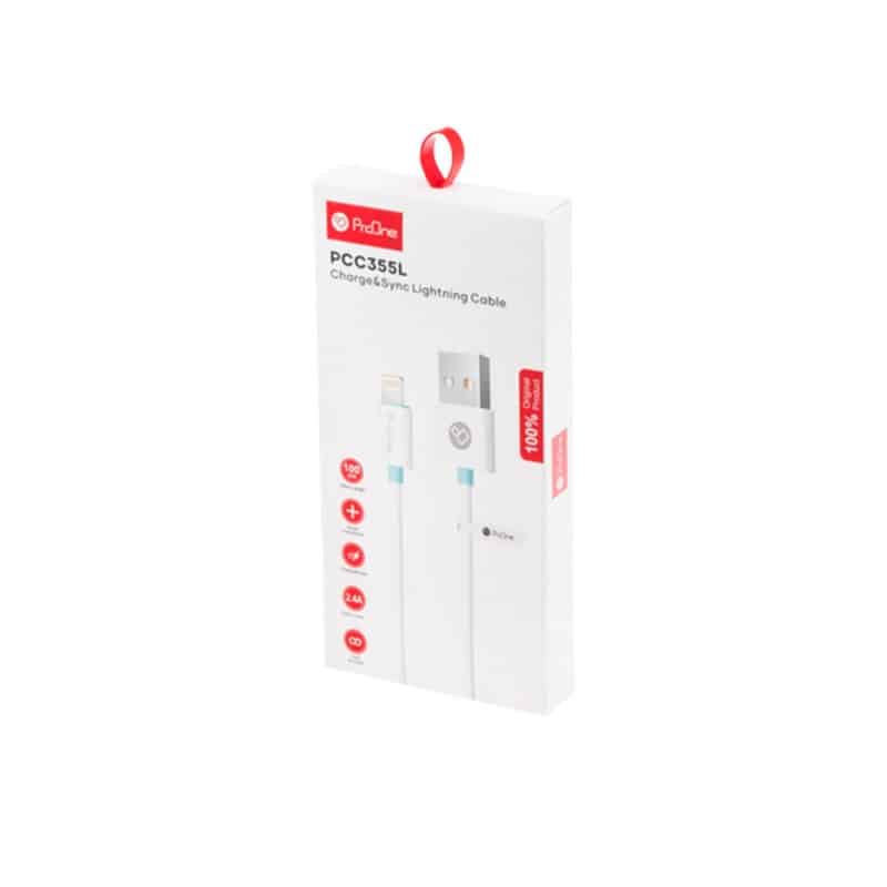 کابل تبدیل USB به لایتنینگ پرووان مدل PCC355L طول 1 متر - 