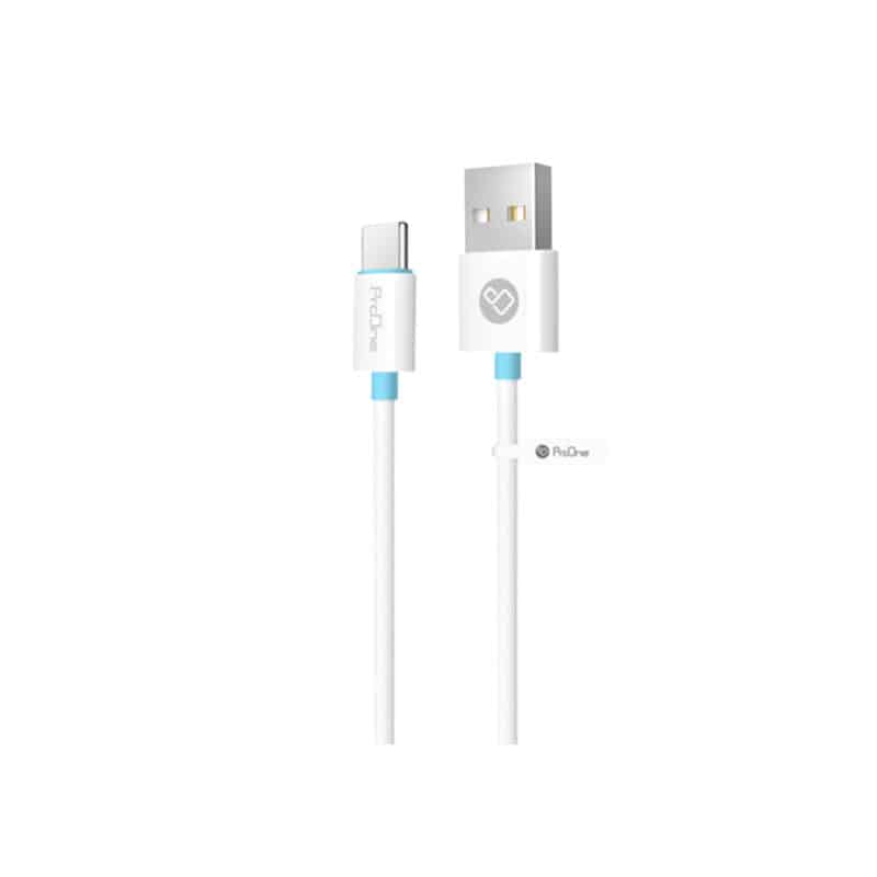 کابل تبدیل USB به USB-C پرووان مدل PCC360C طول 1 متر - 