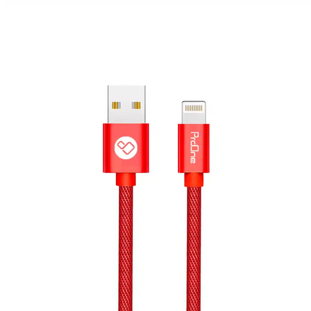 کابل تبدیل USB به لایتنینگ پرووان مدل PCC120 طول 0.20 متر - 