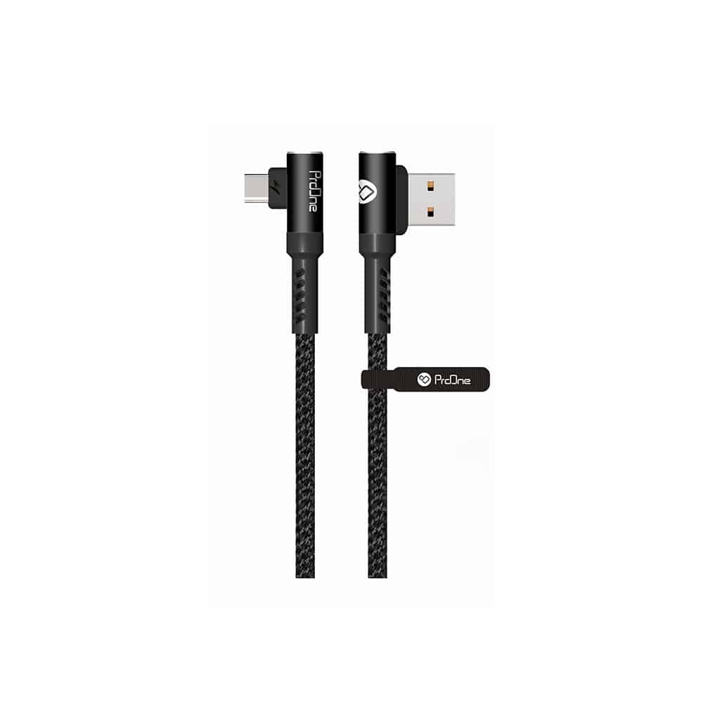 کابل تبدیل USB به USB-C پرووان مدل PCC240 طول 1 متر - 