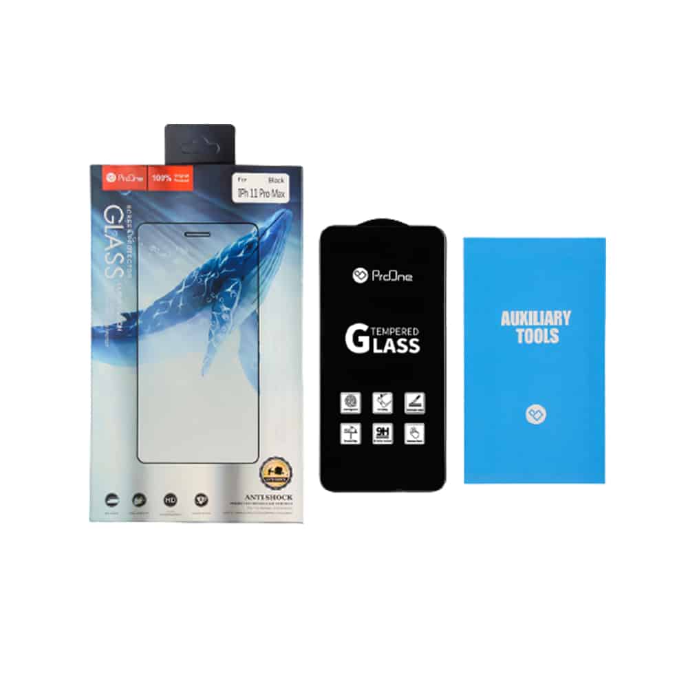محافظ صفحه نمایش پرووان مدل Tempered مناسب برای گوشی موبایل اپل IPhone 11 Pro max - 