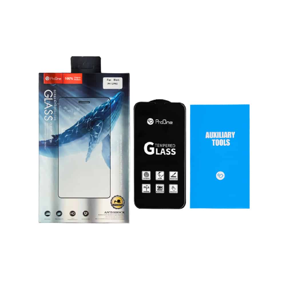 محافظ صفحه نمایش پرووان مدل Tempered مناسب برای گوشی موبایل اپل IPhone 12 Pro - 