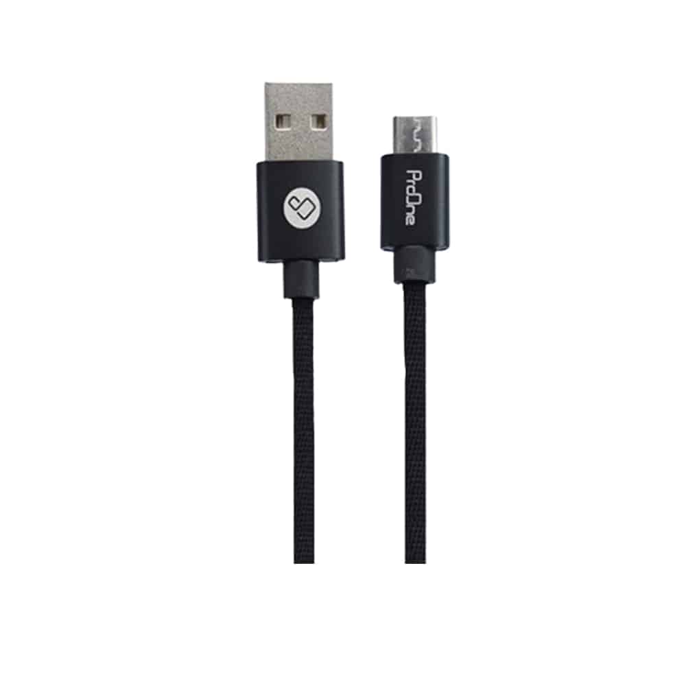 کابل تبدیل USB به microUSB پرووان مدل PCC125 طول 20 سانتی متر - 