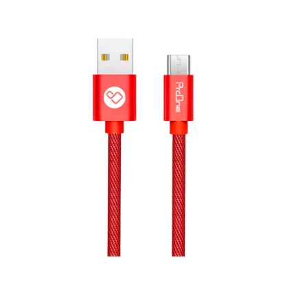 کابل تبدیل USB به microUSB پرووان مدل PCC125 طول 20 سانتی متر - 