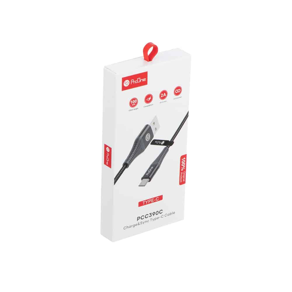 کابل تبدیل USB به Type-C پرووان مدل PCC390C - 