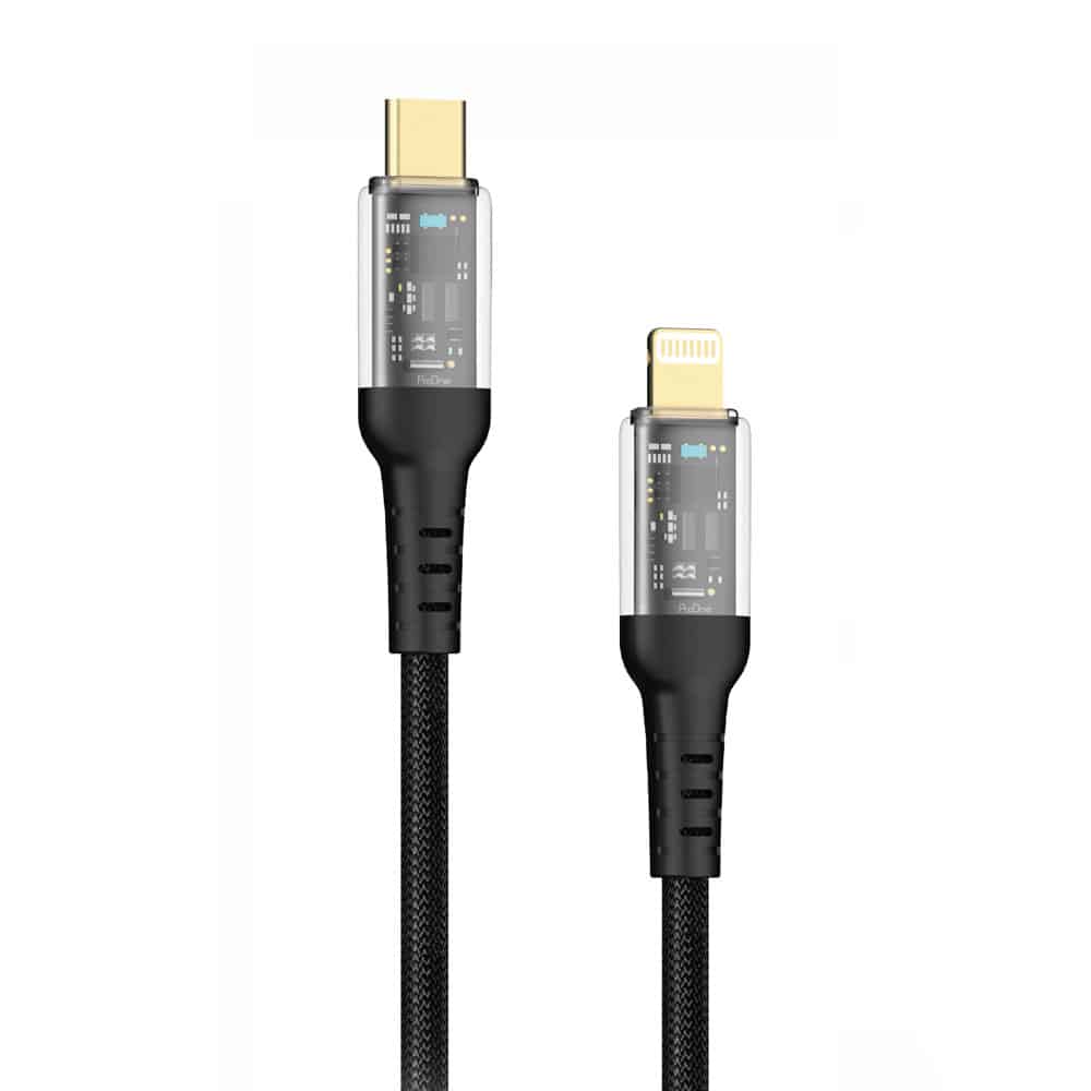 کابل تبدیل USB-C به لایتنینگ پرووان مدل PCC114 طول 1 متر - 