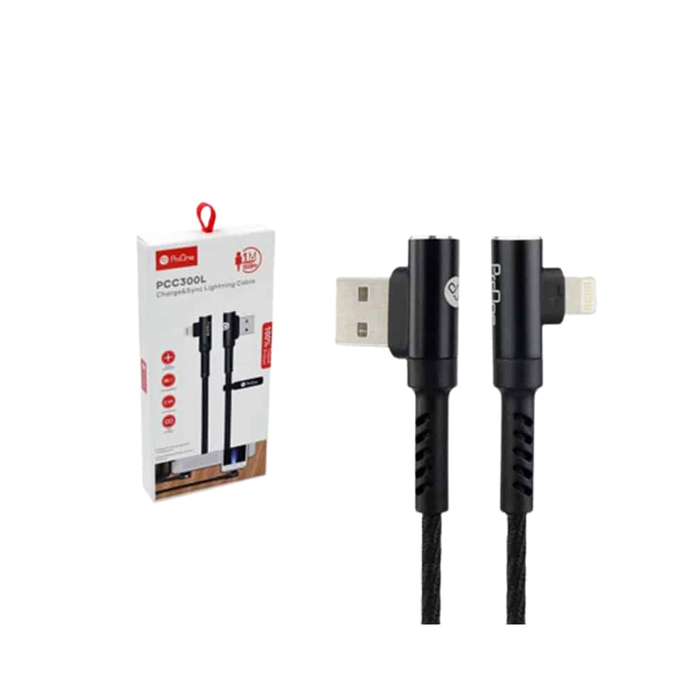 کابل تبدیل USB به لایتنینگ پرووان مدل PCC300L طول 1 متر - 