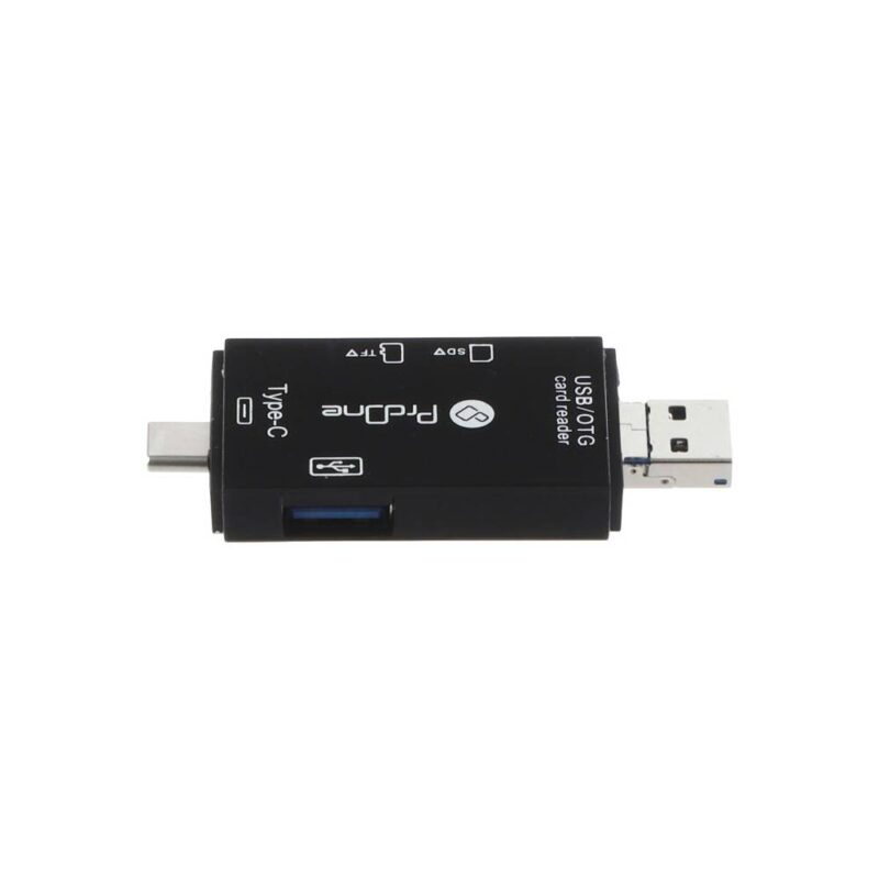 مبدل USB-C / USB / microUSB به SD / USB / TF پرووان مدل PCO03 - 
