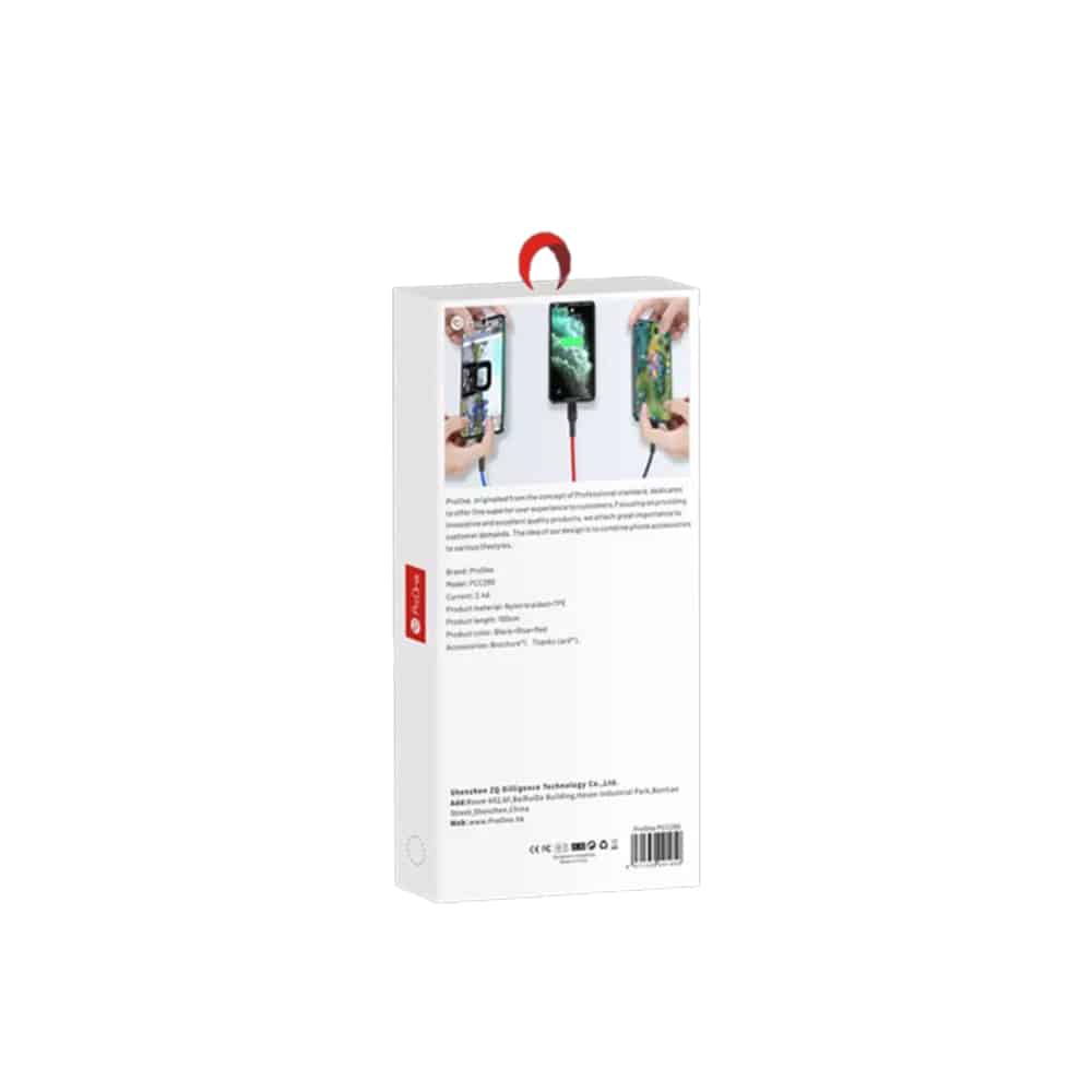 کابل تبدیل USB به USB-C / microUSB / لایتنینگ پرووان مدل PCC280 طول 1 متر - 