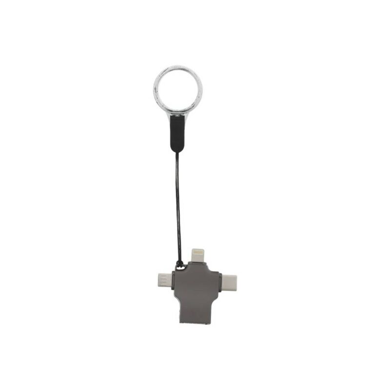 مبدل لایتنینگ به USB-C / USB / micro USB پرووان مدل PCO04 - 
