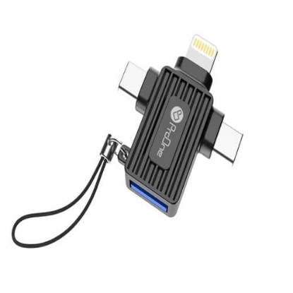 مبدل لایتنینگ به USB-C / USB / micro USB پرووان مدل PCO10 - 