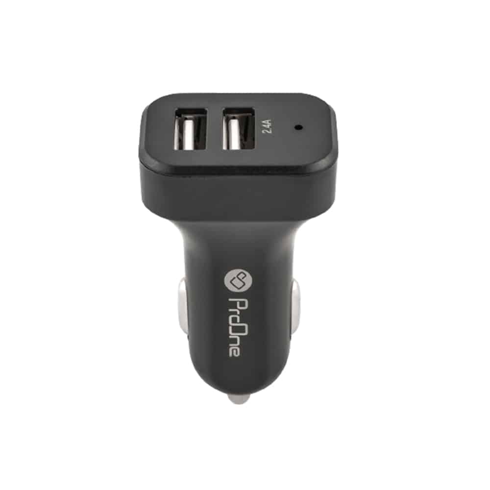 شارژر فندکی پرووان مدل PCG17C به همراه کابل USB-C - 