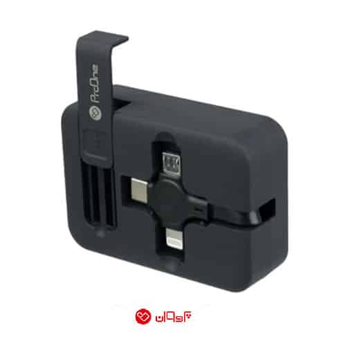 کابل تبدیل USB به لایتنینگ پرووان مدل PCC365R طول 1 متر - 