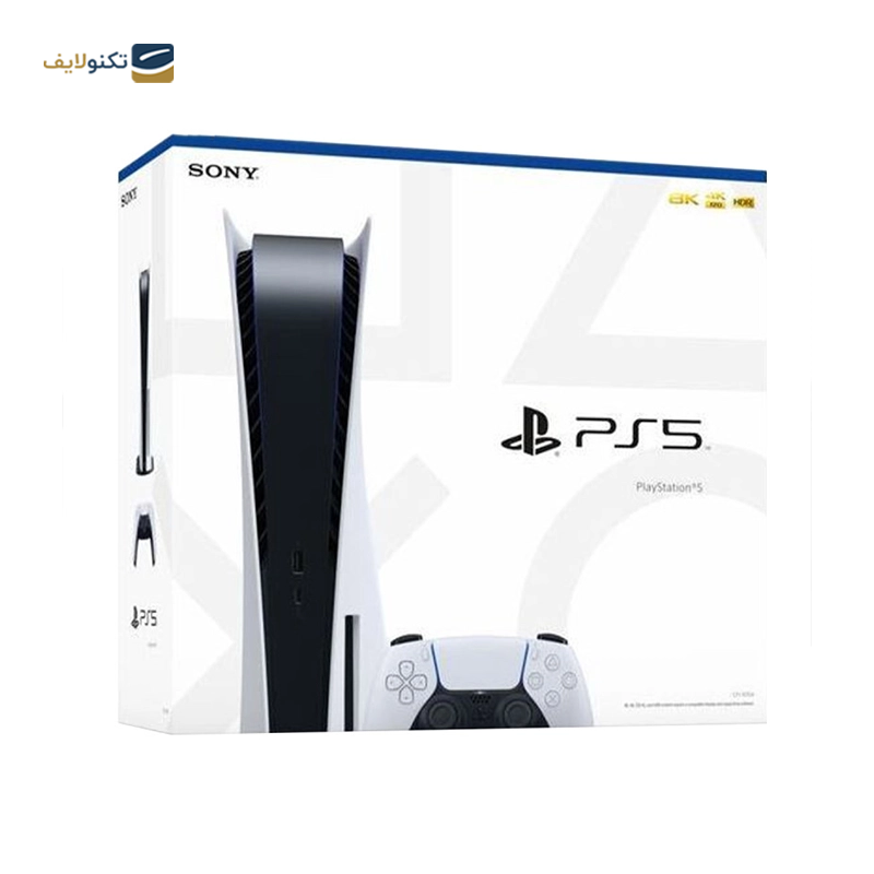 پلی استیشن 5 استاندارد دیسک خور با دو دسته - Playstation 5 Standard with 2 DualSense controllers