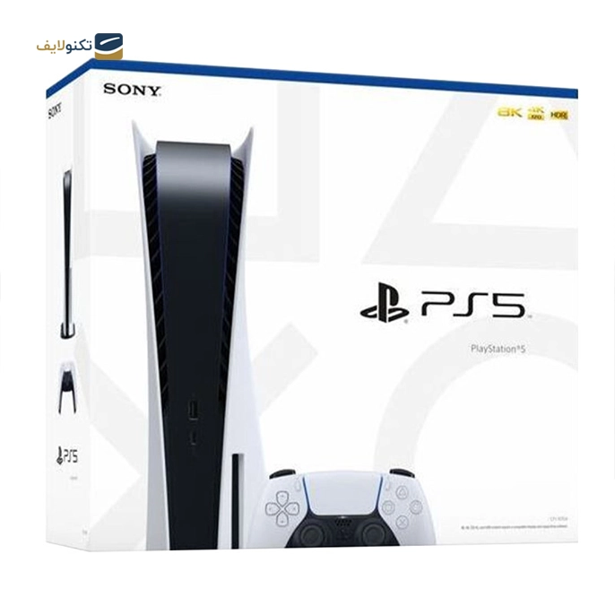 کنسول بازی پلی استیشن 5 نسخه استاندارد به همراه دسته اضافه سفید و بازی FC 24 - PS5 Standard Edition with DualSense White & FC 24 Game