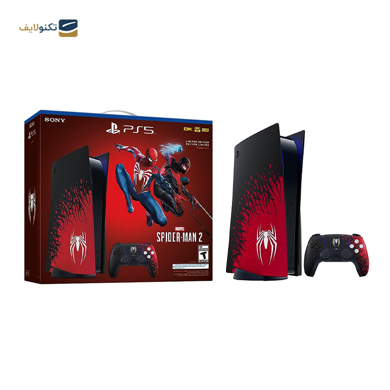 پلی استیشن 5 استاندارد دیسک خور نسخه Spider-Man 2 Limited Edition - PlayStation 5 Standard Edition Spider-Man 2 Limited Edition