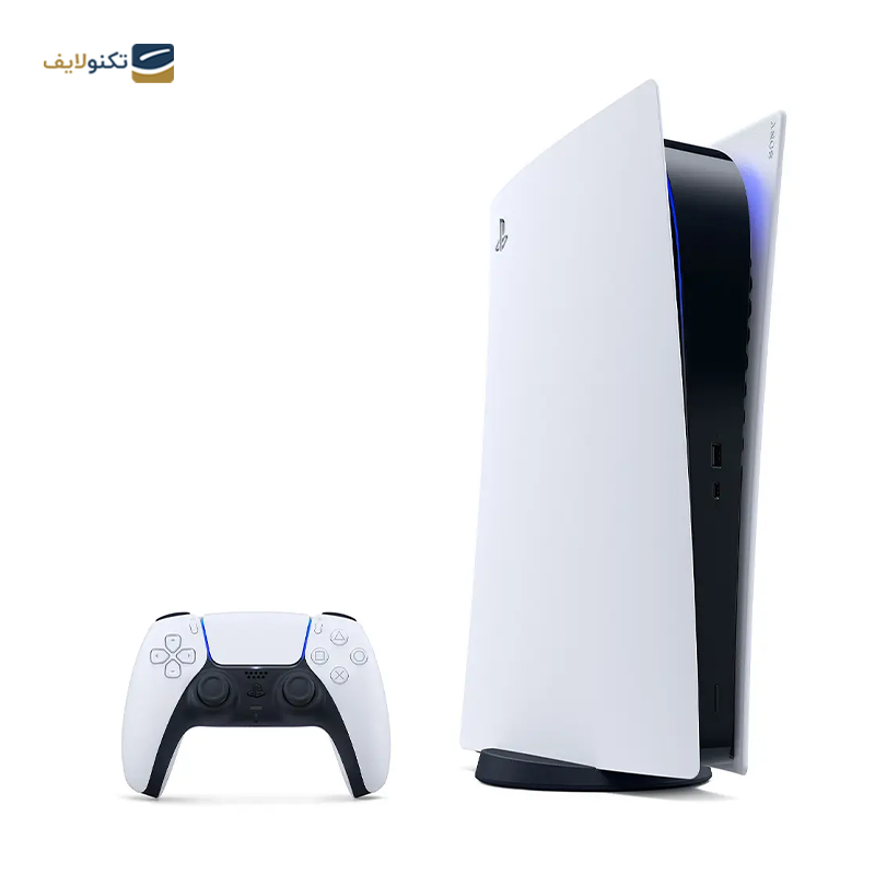 پلی استیشن 5 دیجیتال به همراه دسته اضافه خاکستری ارتشی - Playstation 5 Digital Edition with Grey Camouflage Dualsense Controller