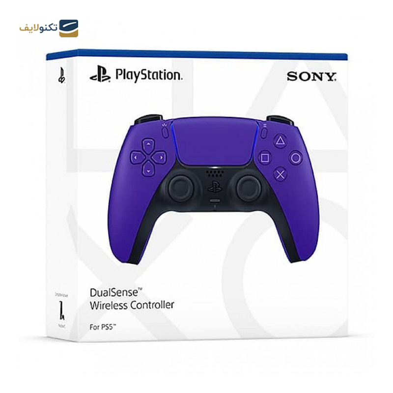 پلی استیشن 5 دیجیتال به همراه دسته اضافه بنفش - Playstation 5 Digital Edition with Galactic Purple Dualsense Controller