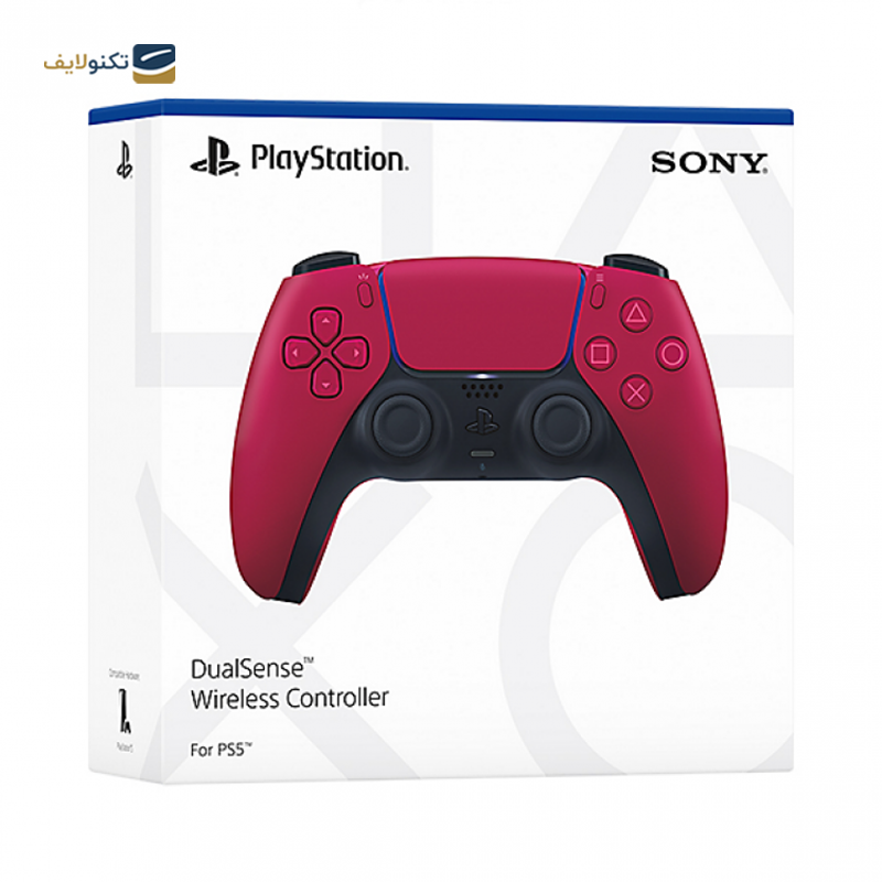 پلی استیشن 5 دیجیتال به همراه دسته اضافه قرمز  - Playstation 5 Digital Edition with Red Dualsense Controller