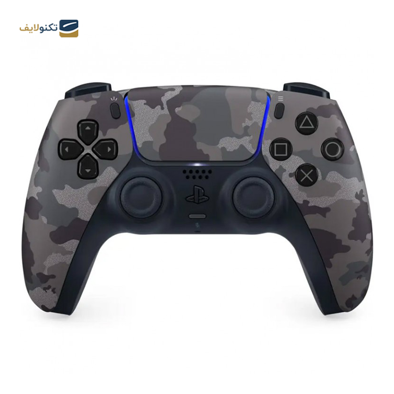 پلی استیشن 5 استاندارد دیسک خور به همراه دسته اضافه خاکستری ارتشی - Playstation 5 Standard Edition with Grey Camouflage Dualsense Controller
