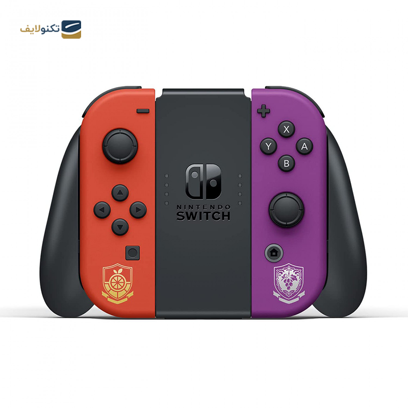 کنسول بازی نینتندو مدل Switch White OLED Pokémon Scarlet & Violet - Nintendo Switch OLED Pokémon Scarlet & Violet Limited Edition