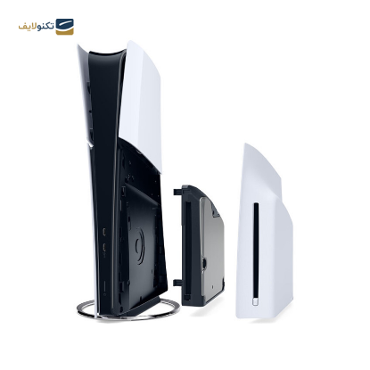 پلی استیشن 5 اسلیم دیسک خور آسیا به همراه دسته اضافه سفید و پایه شارژ - PlayStation 5 Slim Standard Edition with White DualSense Controller and DualSense Charging Station - Region Asia