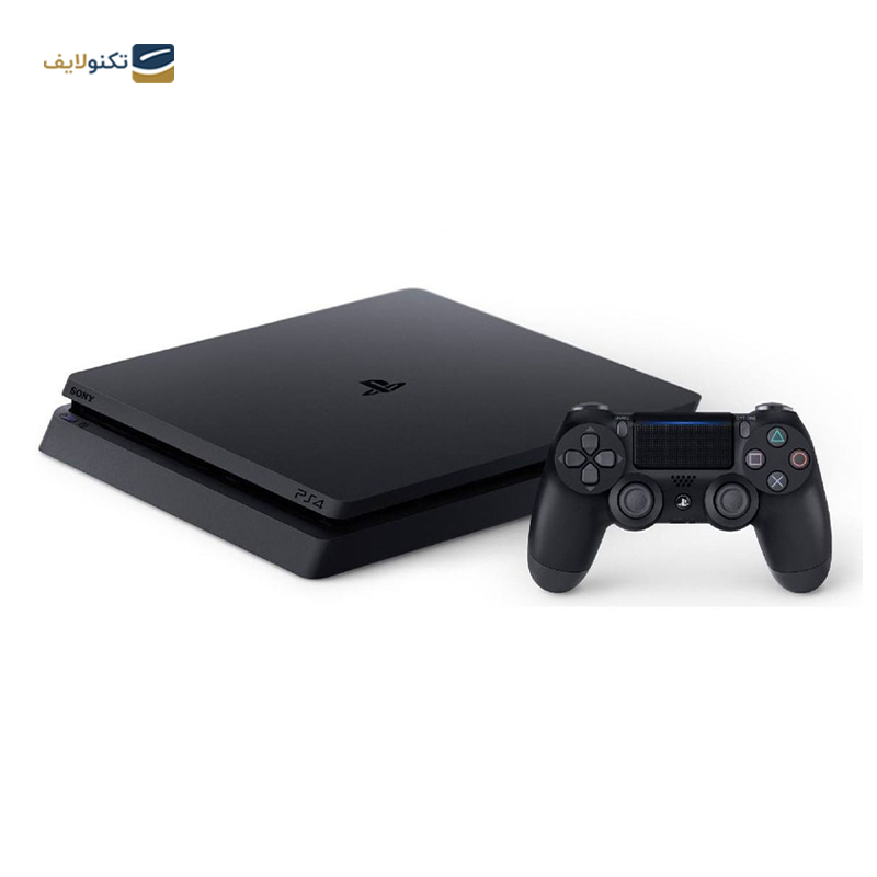 پلی استیشن 4 اسلیم ظرفیت 500 گیگابایت با دسته اضافه CF - Sony Playstation 4 Slim 500GB with DualShock 4 CF