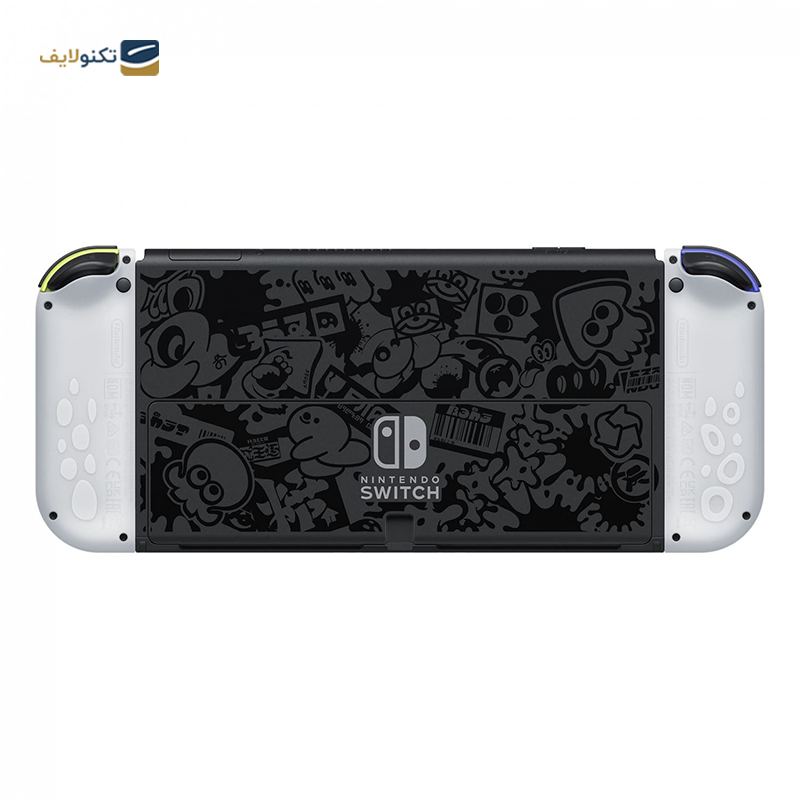 کنسول بازی نینتندو مدل Switch White OLED Splatoon 3 - Nintendo Switch OLED Splatoon 3 Limited Edition