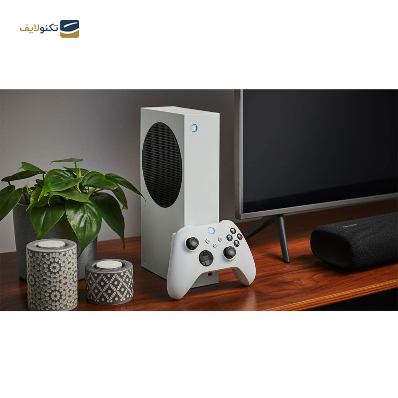 ایکس باکس سری اس با دسته اضافه مشکی - Xbox Series S 512GB with Black and White Controllers