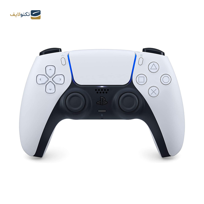 کنسول بازی پلی استیشن 5 نسخه استاندارد به همراه دسته اضافه چریکی و پایه شارژ و بازی FIFA 23 - PS5 Standard edition with DualSense Grey Camouflage & White Controllers, Charging Station & FIFA 23