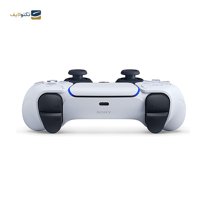 کنسول بازی پلی استیشن 5 نسخه استاندارد به همراه دسته اضافه چریکی و پایه شارژ و بازی FIFA 23 - PS5 Standard edition with DualSense Grey Camouflage & White Controllers, Charging Station & FIFA 23