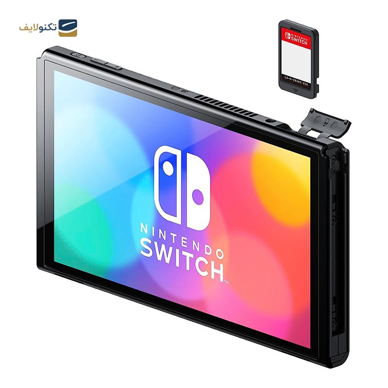 کنسول بازی نینتندو مدل Switch Neon Blue and Neon Red Joy-Con OLED - Switch Neon Blue and Neon Red Joy-Con OLED