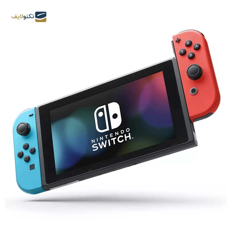 کنسول بازی نینتندو مدل Switch Neon Blue and Neon Red Joy-Con OLED - Switch Neon Blue and Neon Red Joy-Con OLED
