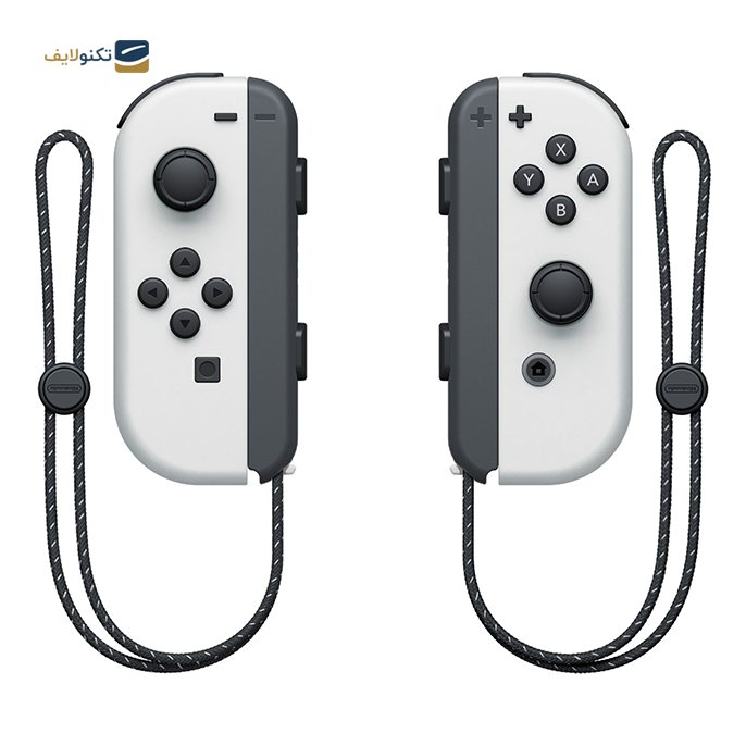 کنسول بازی نینتندو مدل Switch White OLED - Switch White Joy-Con