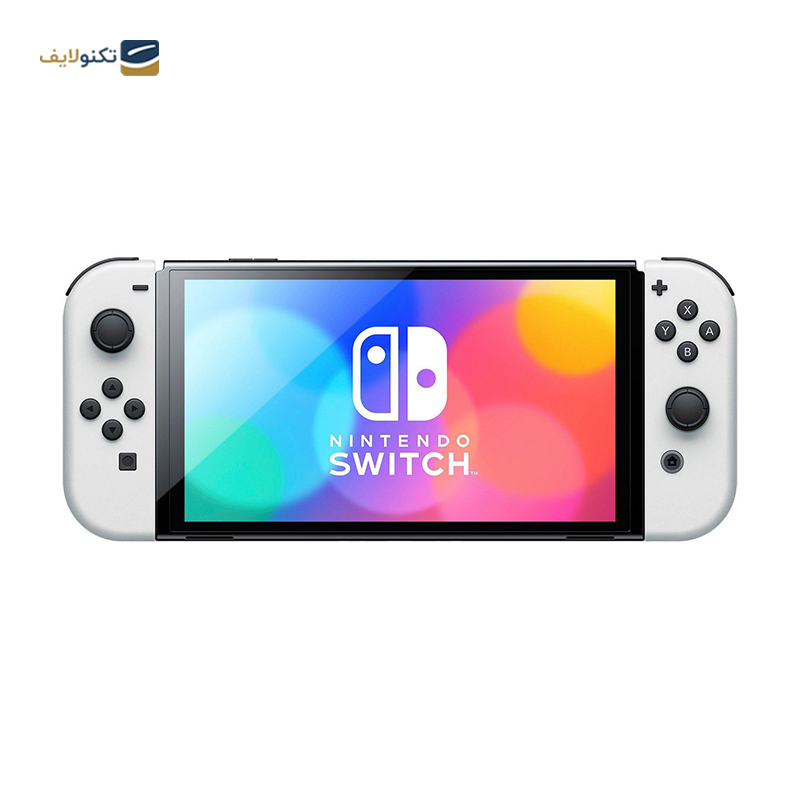 کنسول بازی نینتندو مدل Switch White OLED - Switch White Joy-Con