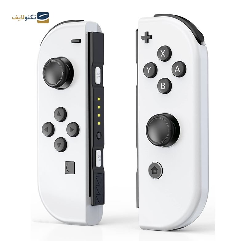 کنسول بازی نینتندو مدل Switch White OLED - Switch White Joy-Con