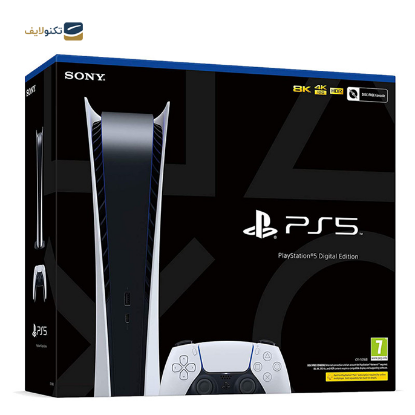 پلی استیشن 5 دیجیتال با دسته اضافه - PlayStation 5 Digital Edition with 2 Controllers