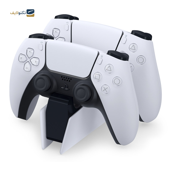 باندل پلی استیشن 5 استاندارد دیسک خور با دو دسته و هدست و پایه شارژ - PlayStation 5 Drive ed. with 2 DualSense Controllers, Headset & Charger Stand