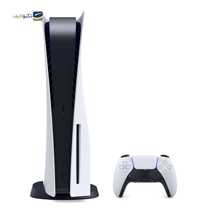 پلی استیشن 5 استاندارد دیسک خور با دو دسته به همراه بازی Spider-Man Miles Morales - Playstation 5 Standard with 2 DualSense Controllers And Spider-Man Miles Morales
