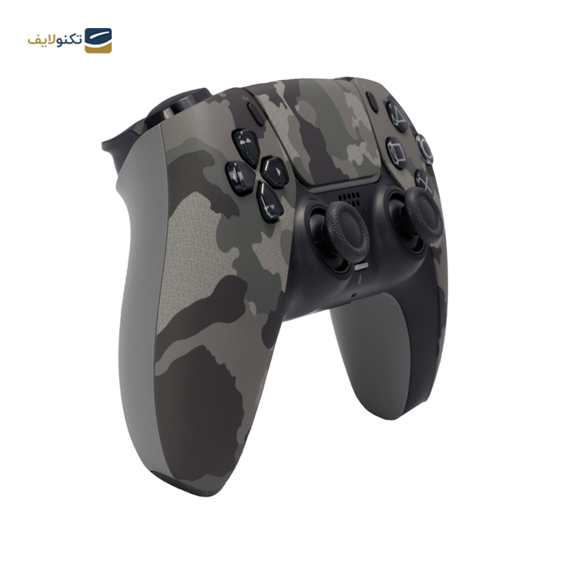 پلی استیشن 5 نسخه دیجیتال با دو دسته خاکستری ارتشی - PlayStation 5 Digital Edition with two DualSense Controller Gray Camouflage