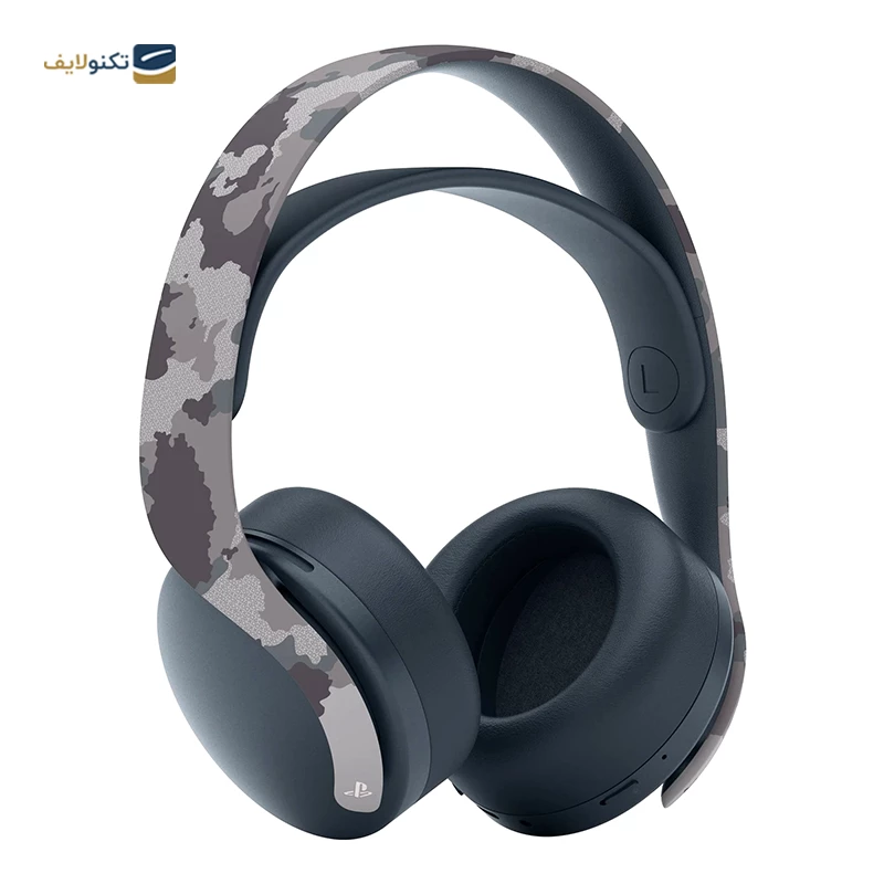 پلی استیشن 5 نسخه دیجیتال با هدست Pulse 3D خاکستری ارتشی - PlayStation 5 Digital Edition with Pulse 3D Gray Camouflage