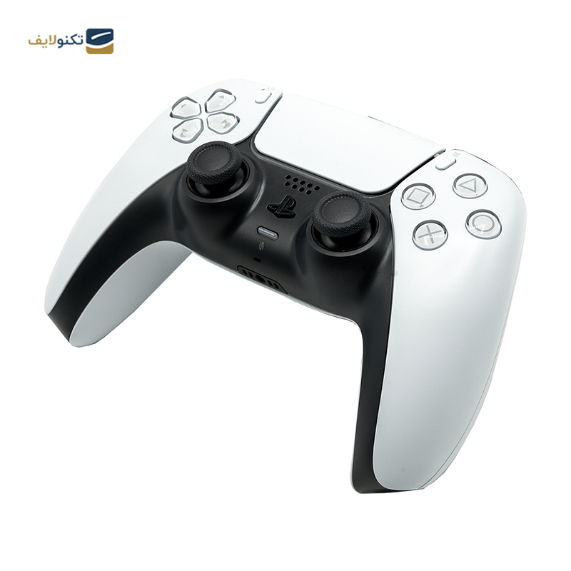 پلی استیشن 5 نسخه دیجیتال خاکستری ارتشی با دسته سفید  - PlayStation 5 Digital Edition Gray Camouflage With white Dualsense