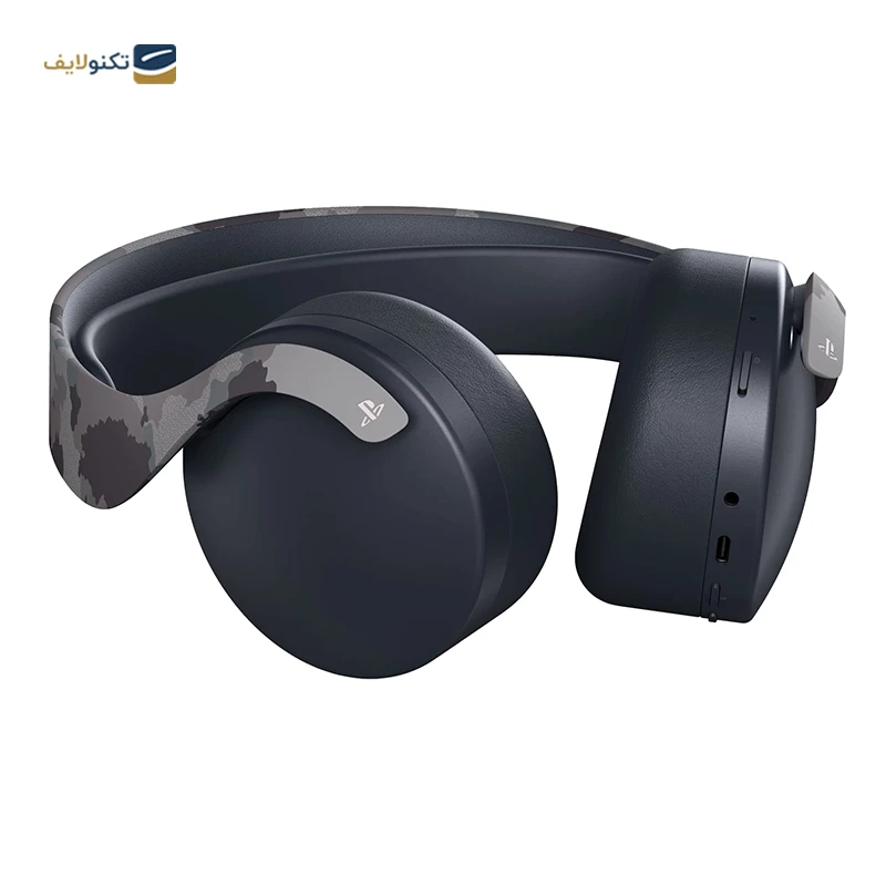 پلی استیشن 5 استاندارد دیسک خور با هدست Pulse 3D خاکستری ارتشی  - PlayStation 5 Standard Edition with Pulse 3D Gray Camouflage