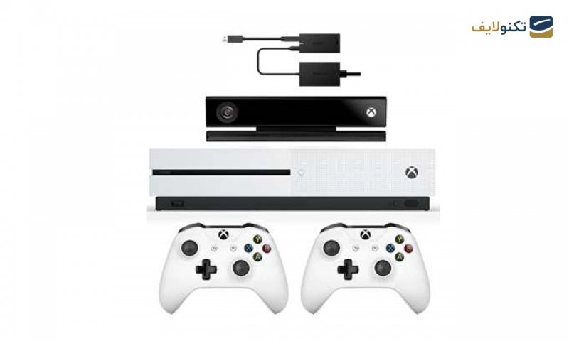 مجموعه کنسول بازی مایکروسافت مدل Xbox One S ظرفیت 1 ترابایت به همراه کینکت - Microsoft Xbox One S - 1TB Bundle Game Console With Kinect