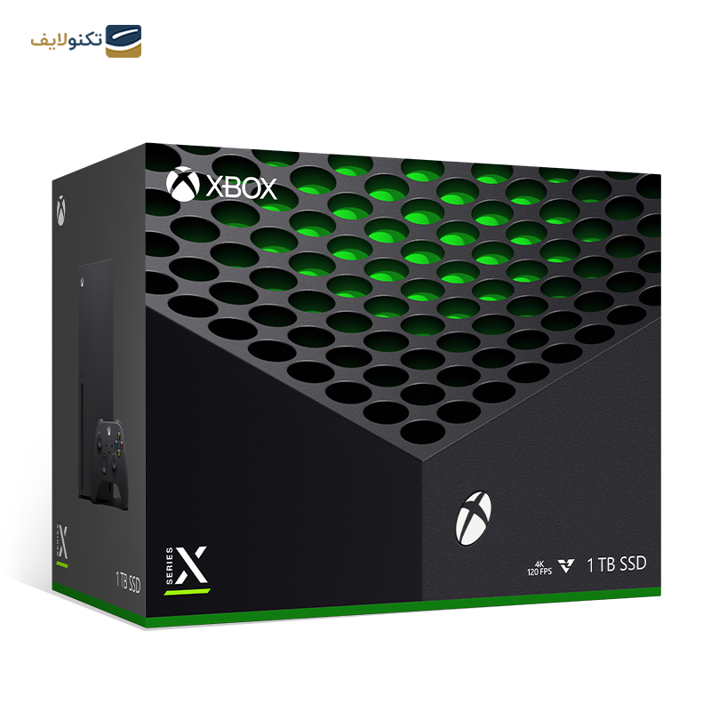 ایکس باکس سری ایکس Carbon Black ظرفیت 1 ترابایت - Microsoft XBOX Series X Carbon Black 1TB