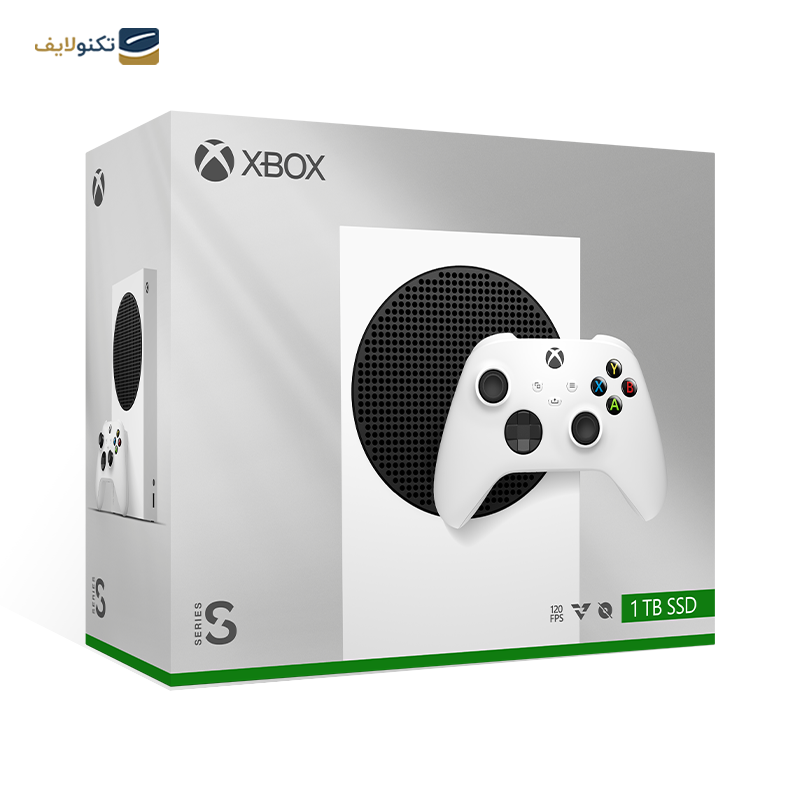 ایکس باکس سری اس Robot White ظرفیت 1 ترابایت - Microsoft XBOX Series S Robot White 1TB