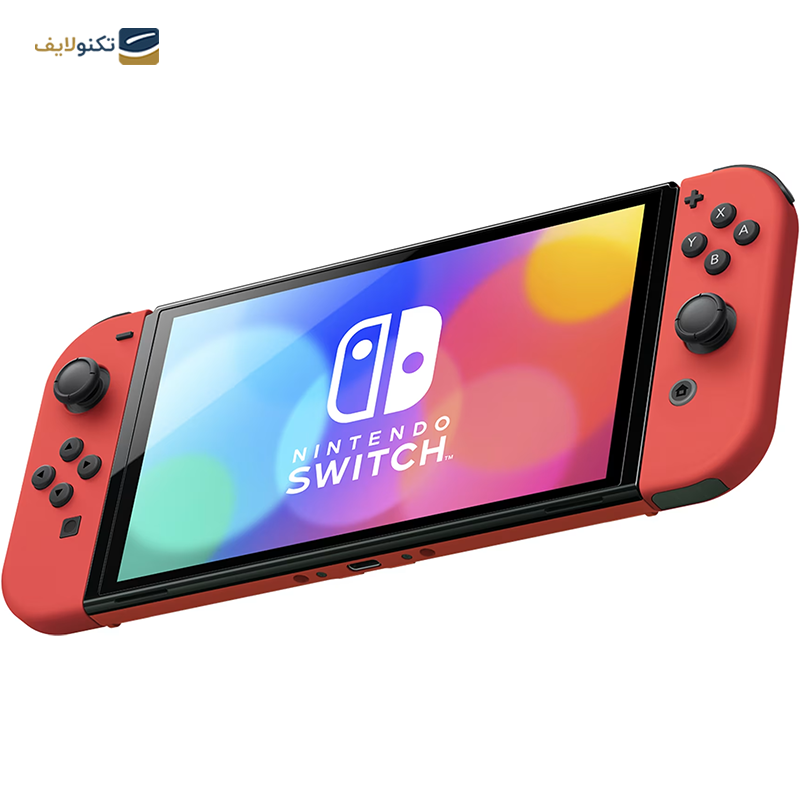 کنسول بازی نینتندو مدل Switch White OLED Mario Red - Nintendo Switch OLED Mario Red