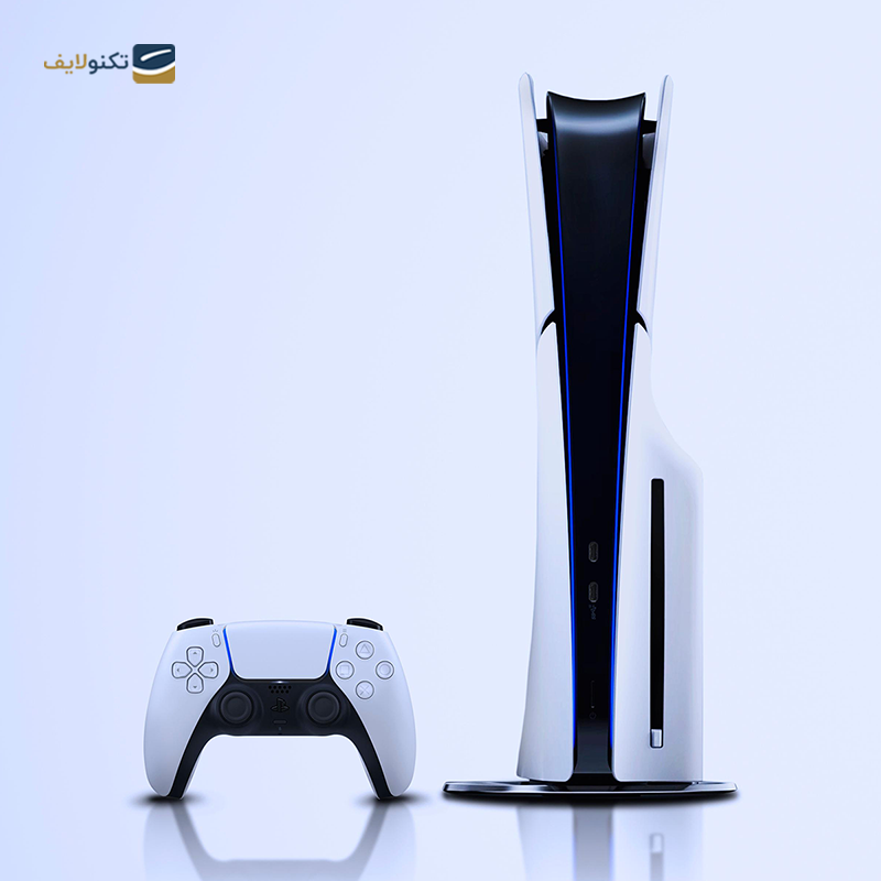 پلی استیشن 5 اسلیم دیسک خور اروپا سفید 1 ترابایت + دسته سفید + بازی EA Sports FC 24 - PlayStation 5 Slim Standard Edition with White DualSense and EA Sports FC 24 - Region Europe